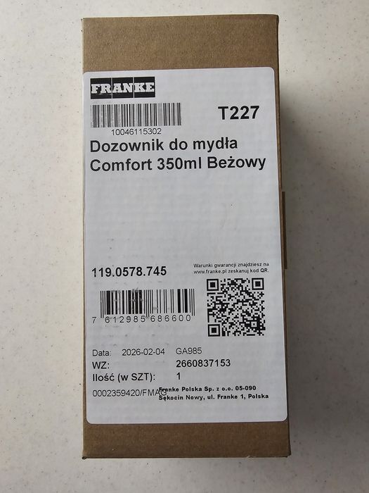 Dozownik do płynu do naczyń Franke