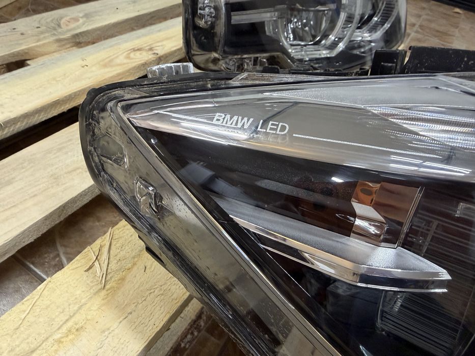 Фари BMW 3 F30 LED LCI, комплект ліва і права з блоками, оригінал