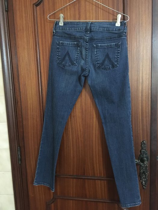 Calça de ganga tam 34