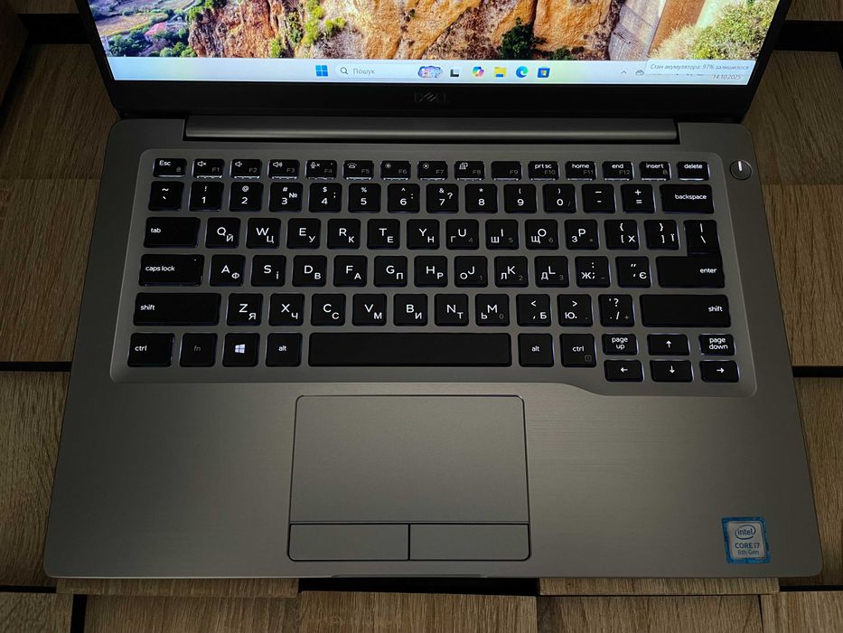 №5376 Ноутбук Dell Latitude 7400 FHD IPS 14''/і7-8665U/8Gb/SSD256Gb