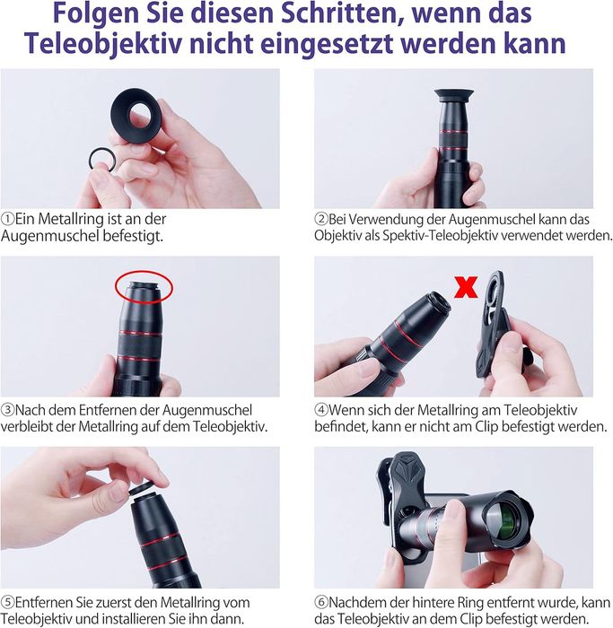 Zestaw soczewek Selvim Handy
