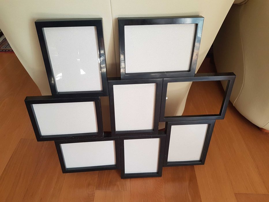 2 Conjuntos de Molduras de Parede para Multiplas Fotos