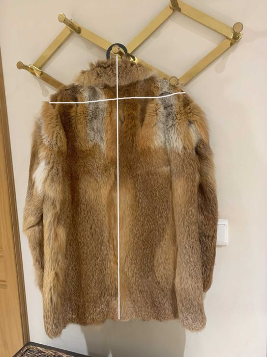 Casaco de pele de raposa