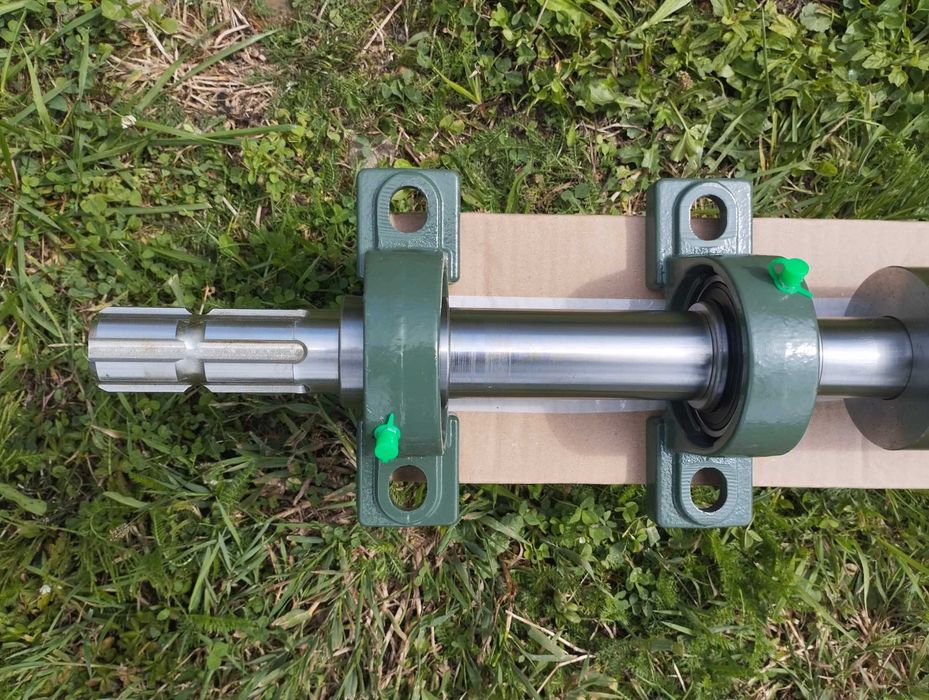 Łuparka świdrowa WOM/ świder do drewna do ciągnika / 80mm