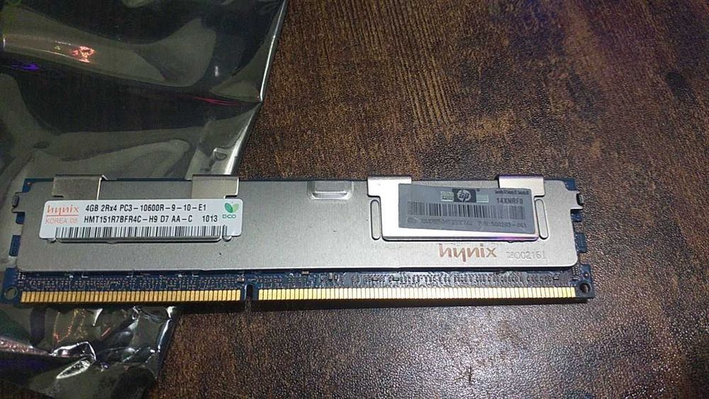 Серверная оперативная память Hynix 4Gb DDR3-1333 PC3-10600R