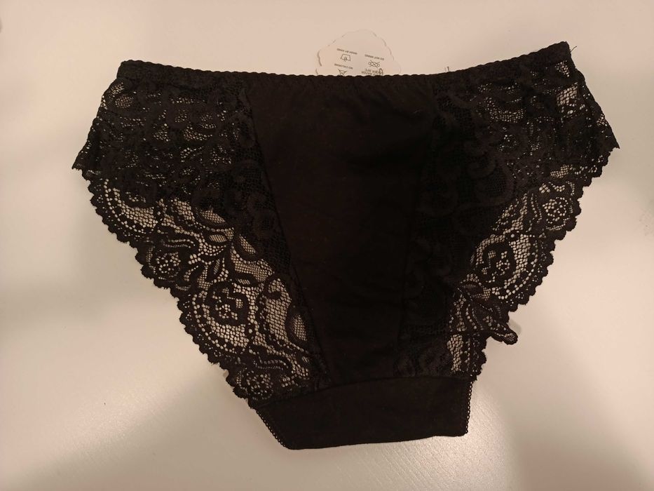 Śliczne Koronkowe majtki rozm XL