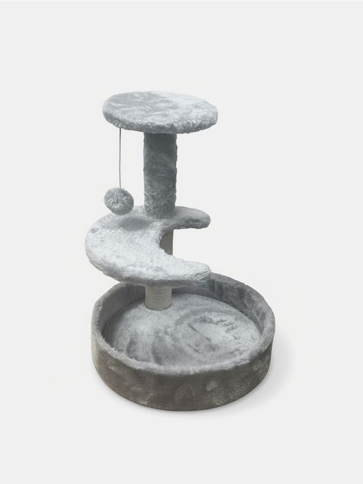 Когтеточка с лежаком для кота