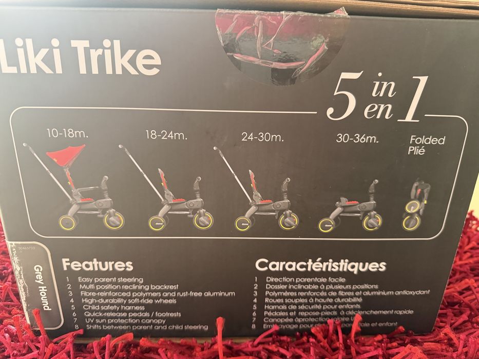 Triciclo 5 em 1 Donna Liki Trike
