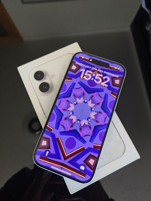 iPhone 16 128gb 91% bateria