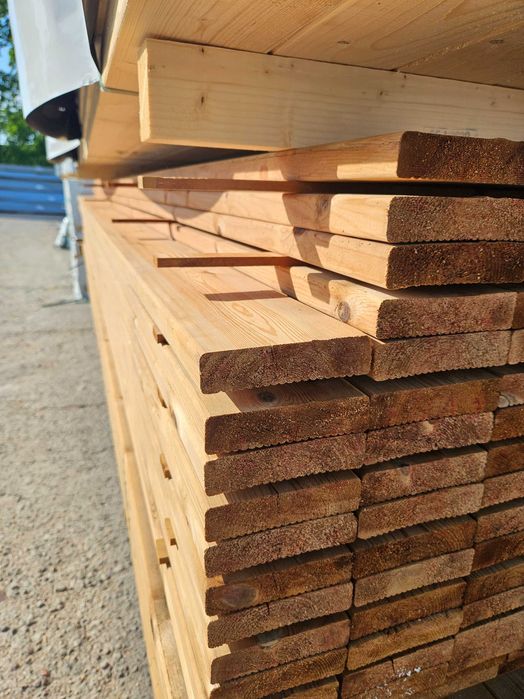 Deska tarasowa sosna skandynawska imp NTR | 28x120mm AB | ryfel gładka