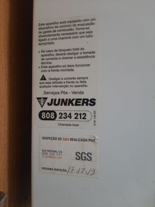 Esquentador Junkers