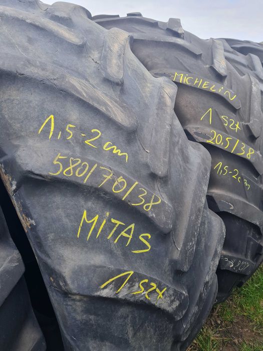 Opony 580/70 r38 20.8r38 Firestone Kleber Taurus Mitas 1szt