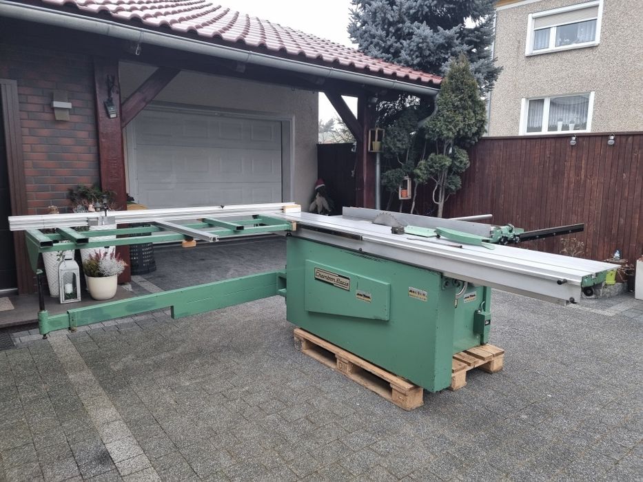 Piła formatowa Chambon Paris kąt45° wózek 260cm cięcie 280cm Altendorf