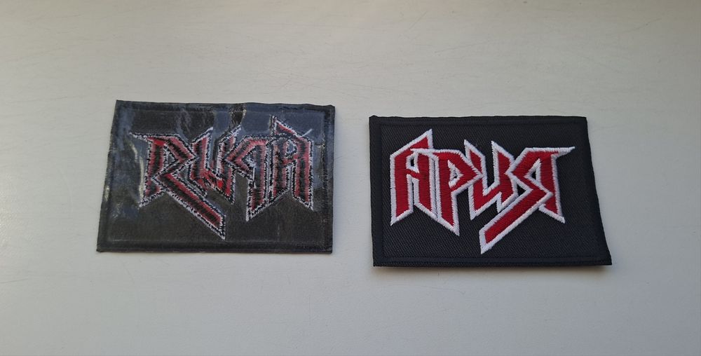 нашивки у стилі рок і панк