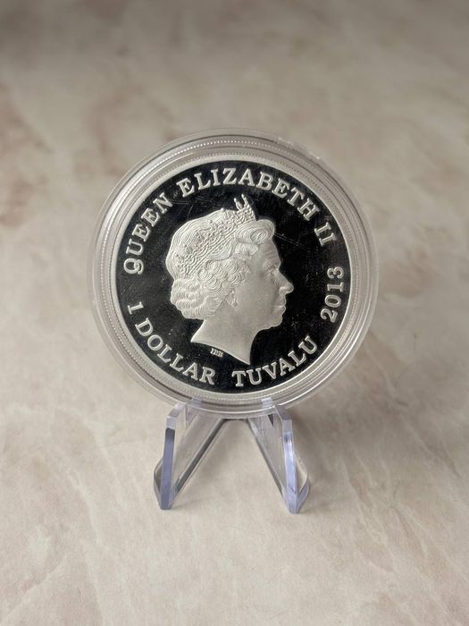 Срібна кольорова монета "Успіх" 999.9 проби, Proof, 1oz