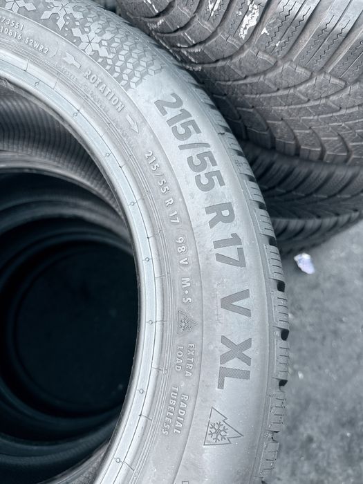 215 55 17 Continental TS870P 80% 2024 Шини Зима