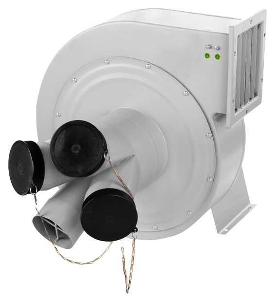 Wentylator promieniowy przemysłowy odciąg 4500 m3/h dmuchawa 5,25 kW