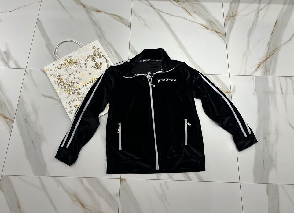 Palm Angels welurowa bluza L