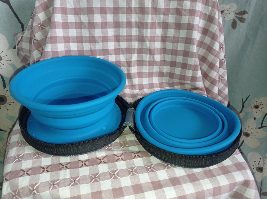 Складна миска для домашніх тварин Pet collection