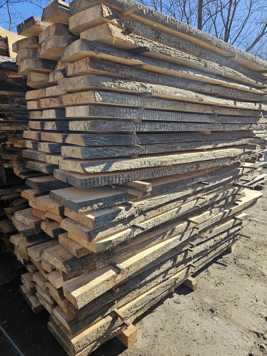 Deski lipowe  sezonowane roczne 55mm 32mm