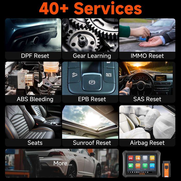 Autel OTOFIX D1 Lite Máquina Diagnóstico OBD +40 Funções (NOVO)