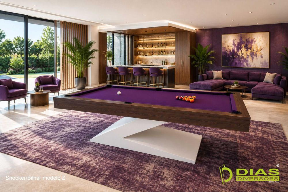 Bilhar / Snooker "Z" - NOVOS - da Fábrica para sua casa
