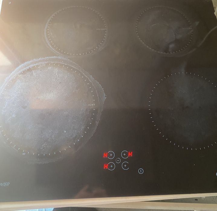 Placa vitroceranica usada