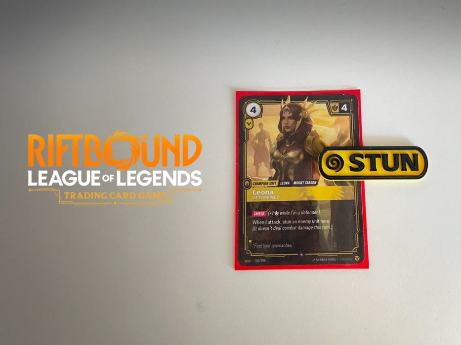 Marcador de Stun para Riftbound