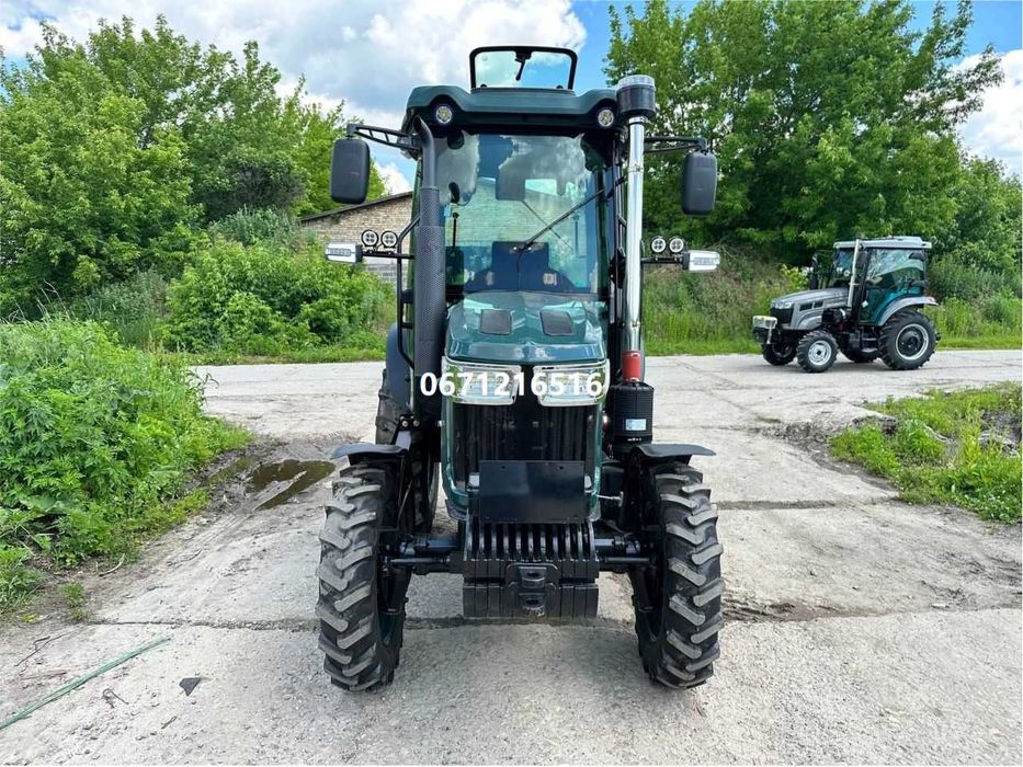Мінітрактор EURO FENG 554 LUX кондиціонер,кабіна реверсна кпп Еврофенг доставка безкоштовна під ваш двір