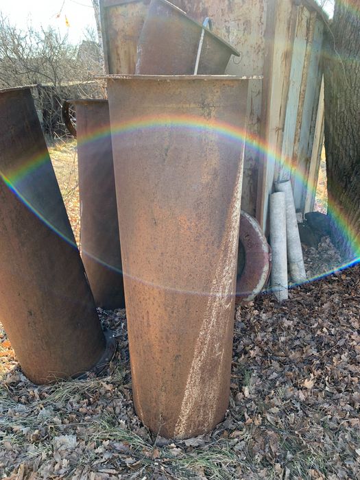 Труби металеві 50 см. діаметр.