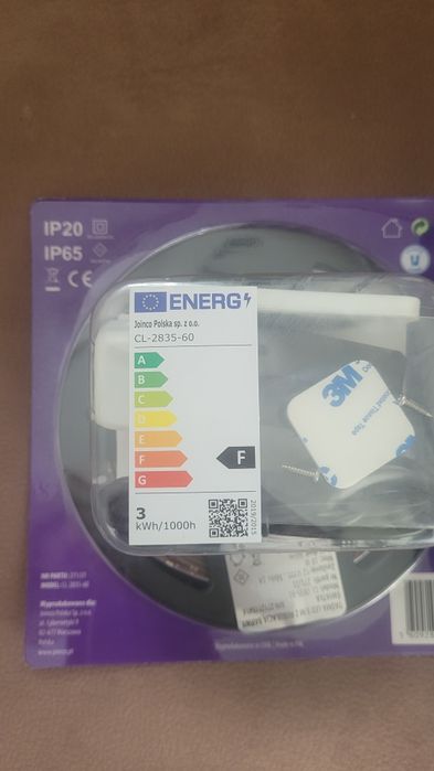 Taśma LED z regulacją barwy - ciepła. 5m - 2 op(10m) 18W pilot