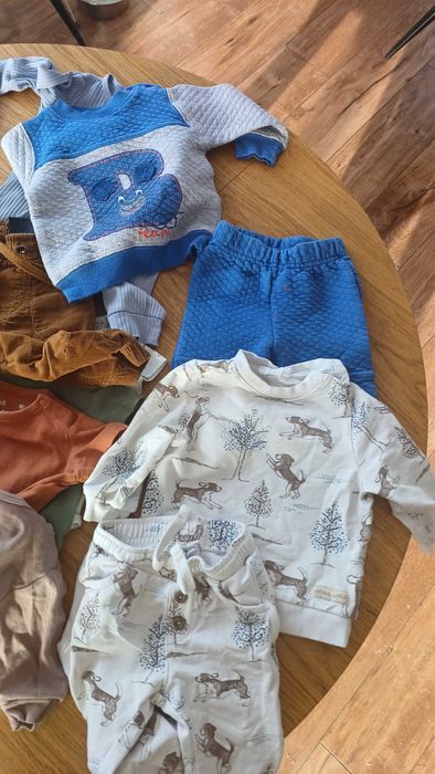 [68cm] Paczka ubranek Cocodrillo H&M ubrań paka komplet zestaw basic