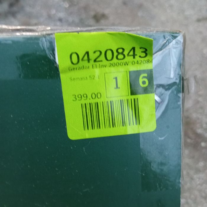 Gerador elétrico inverter 2000 w