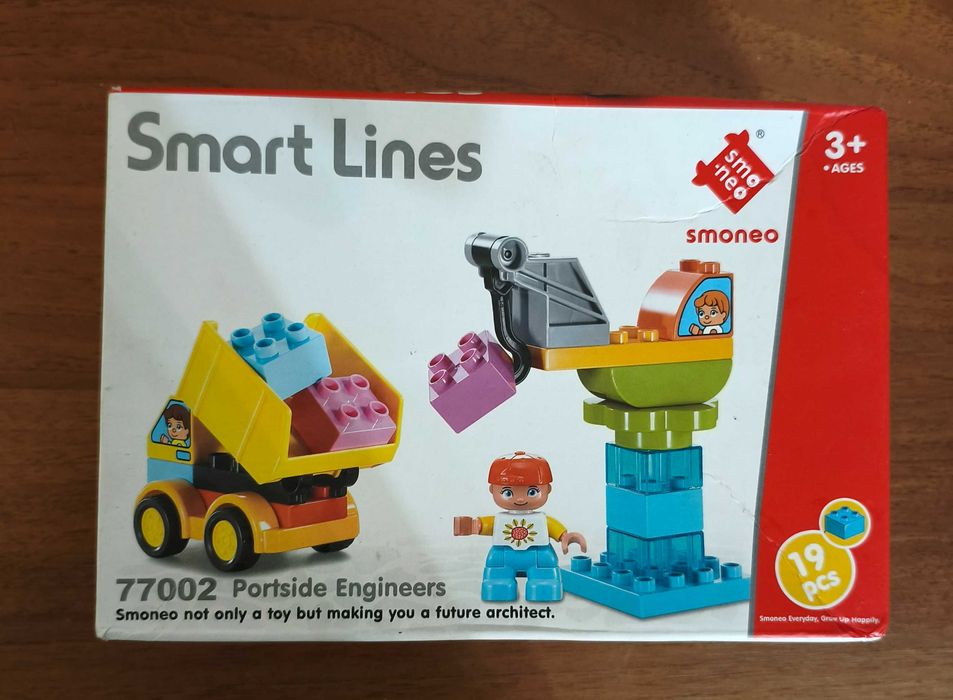 Мозаїка Play Bio, конструктор Smoneo портові інженери Smart Lines