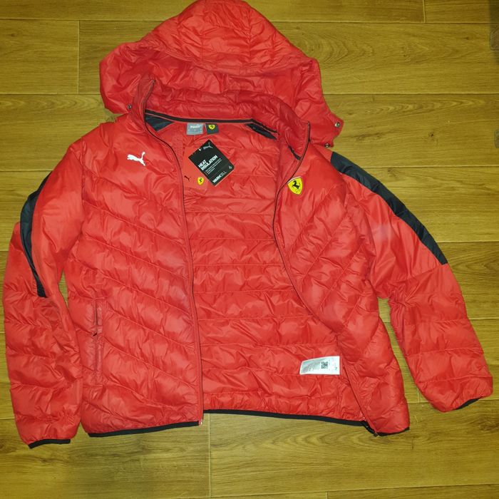 Куртка Puma Ferrari M/46 Jacket men мужская красная