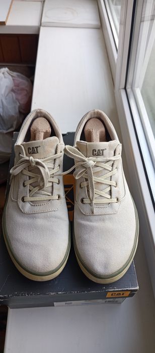Мокасины CAT Бежевые