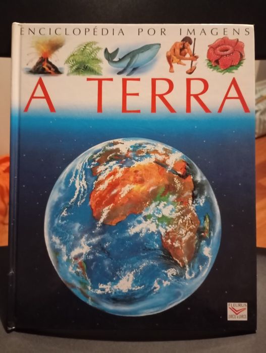 Livro "A terra - enciclopédia por imagens"