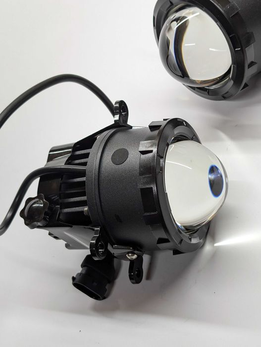 лед лінза универсальная LED light 95w ближний моно линза птф туман