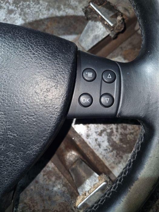 Volante Multifunções c/ airbag Golf/Jetta/Touran/Caddy/Plus/Tiguan