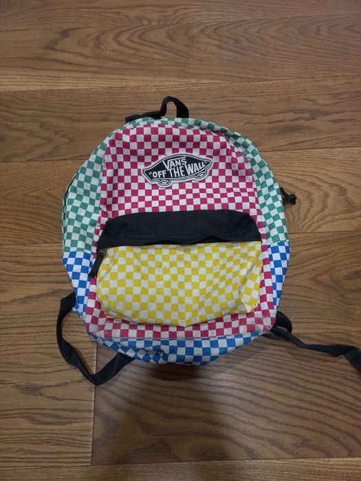 kolorowy plecak vans