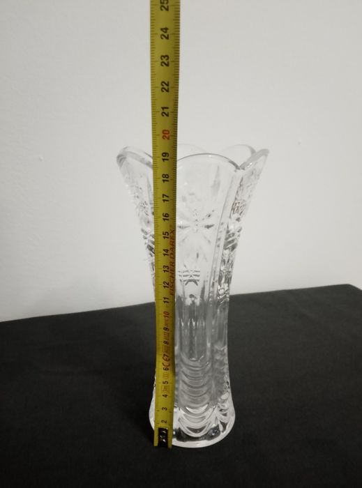 Vaso de vidro grosso