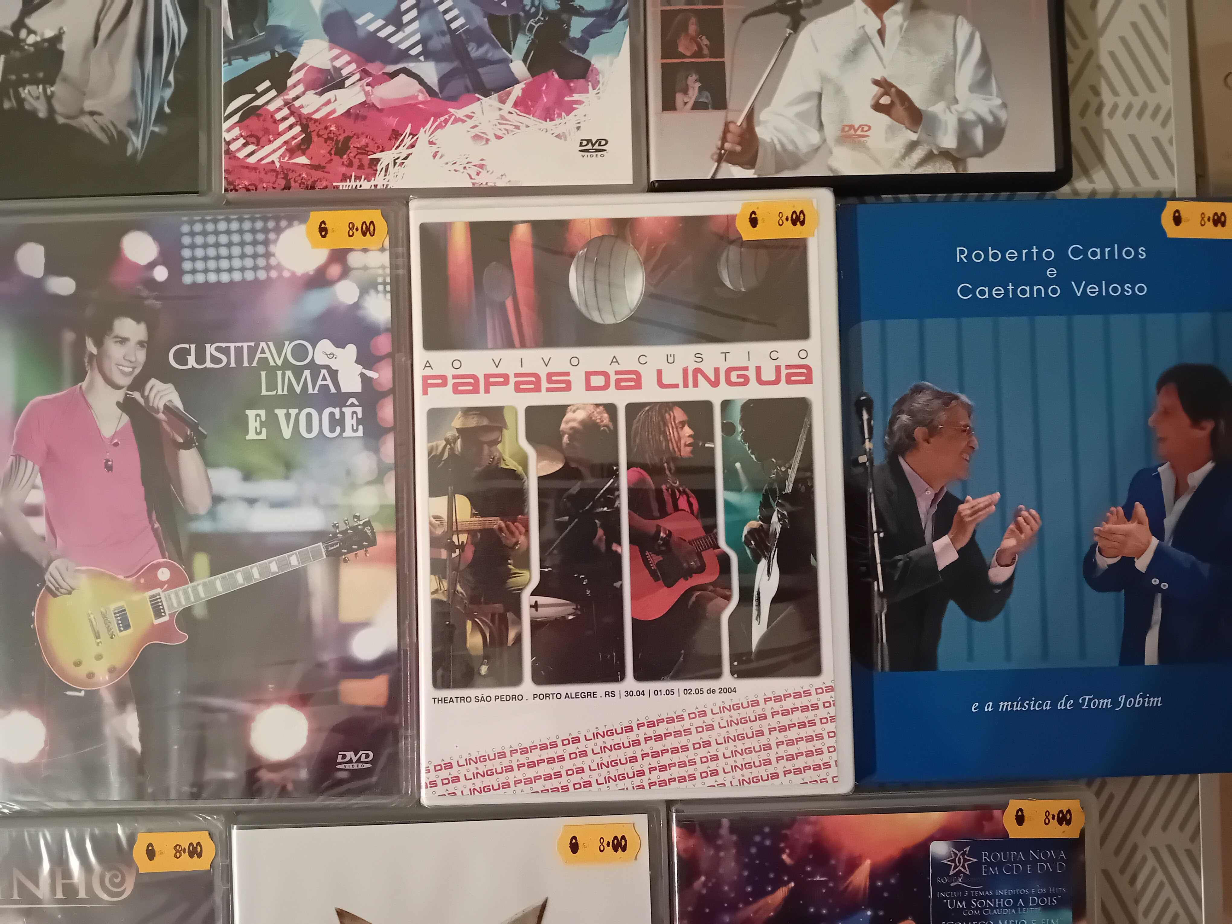Dvd Musical Concertos Grandes Artistas Nacionais e Brasileiros