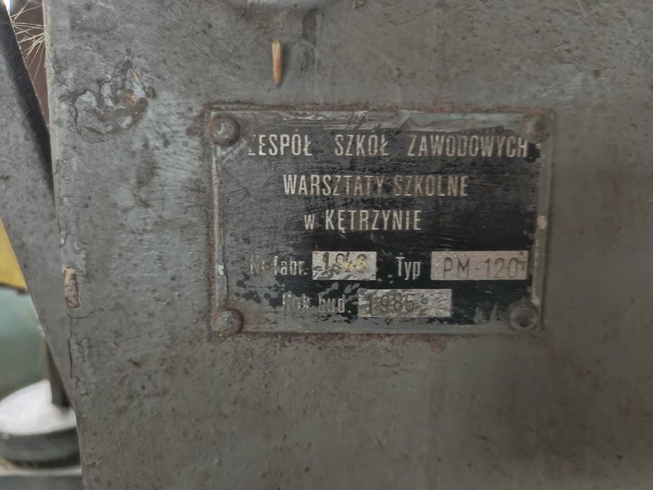 Piła ramowa do cięcia metalu PM-120, obróbka metali, frezarka, tokarka