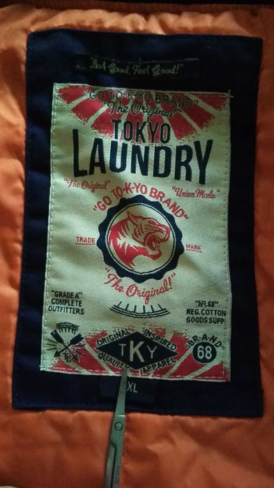 Бомбер куртка жакет Vintage Laundry Tokyo Y2K Rap Opium (L-XL