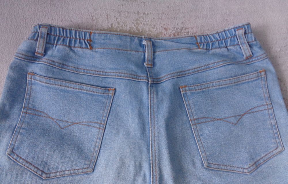 Spodnie denim jasny dżins