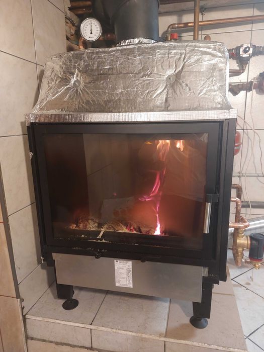 OKAZJA! Kominek z płaszczem wodnym 24 KW (ekoprojekt)