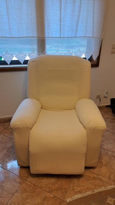 Cadeirão relax beje