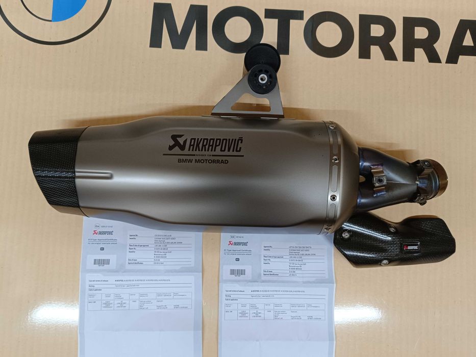 Ponteira Akrapovic BMW R1250 GS GSA Adventure - como NOVA