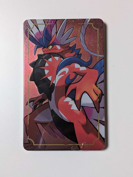 Pokémon Scarlett Steelbook