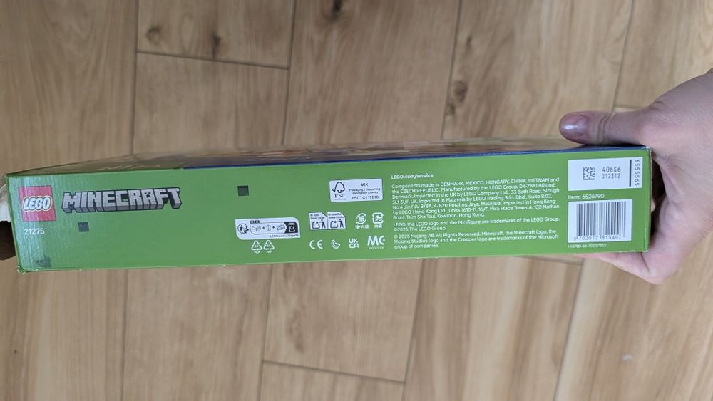 Opakowanie pudełko po klockach 21275 LEGO